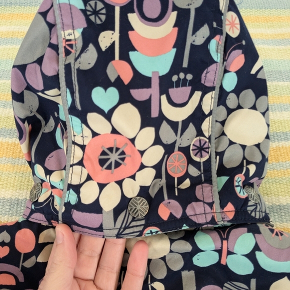 ⭐ Hanna Andersson floral winter coat size 110 / 4 - Picture 7 of 13